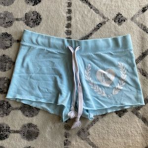 VS PINK size Medium knit cutoff lounge shorts